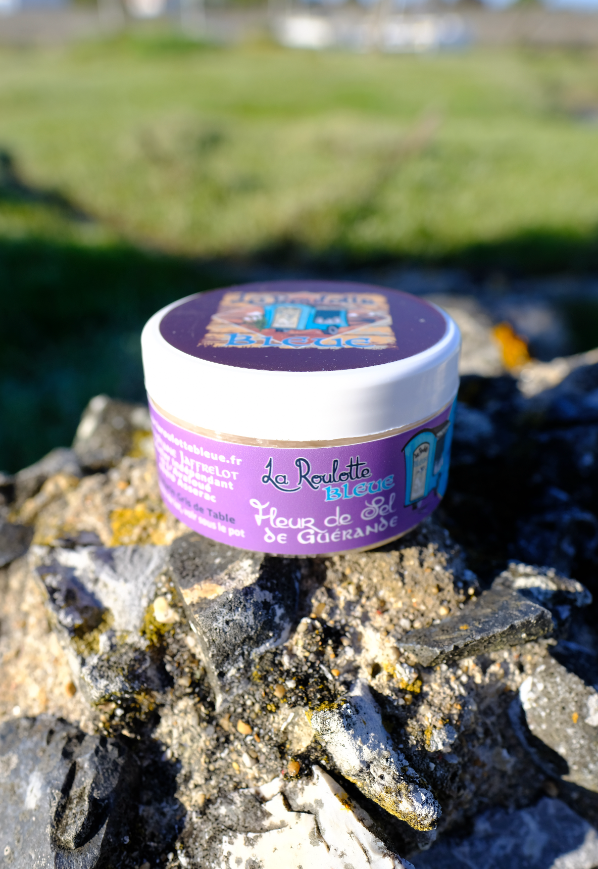 La Roulotte Bleue, Fleur de sel IGP, 100 g