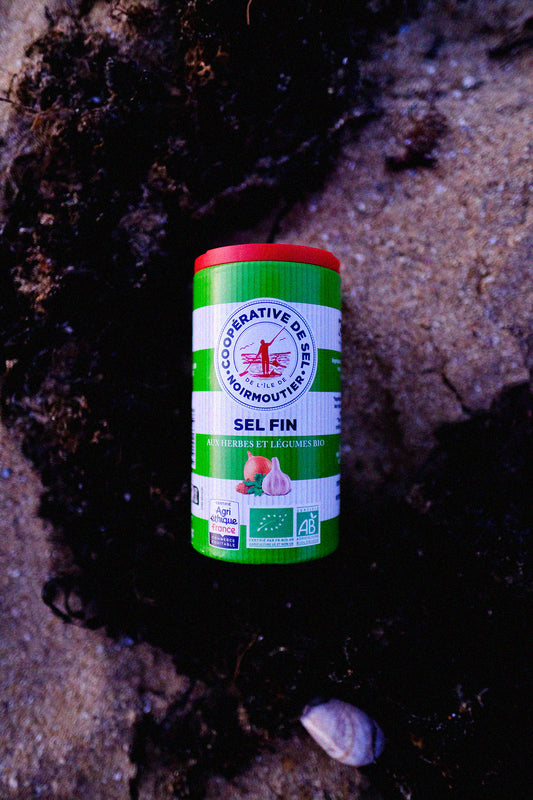 Coopérative de Sel Noirmoutier, Finmalet salt "Herbes et légumes", 100 g