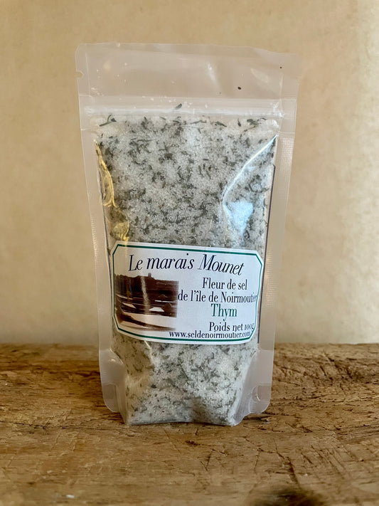 Le Marais Mounet Fleur de sel "Thym" 100 g