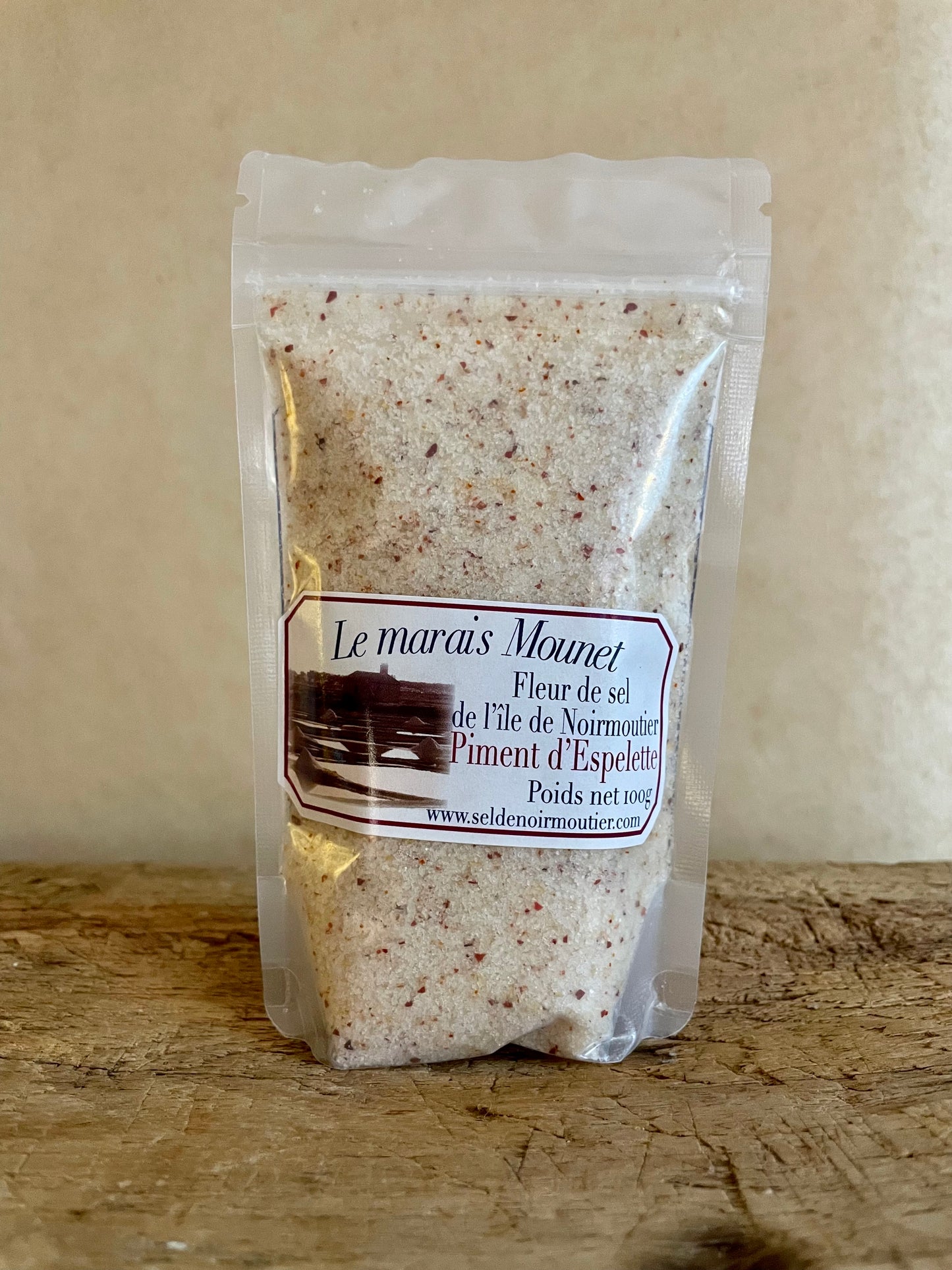 Le Marais Mounet Fleur de sel "Piment d'Espelette" 100 g